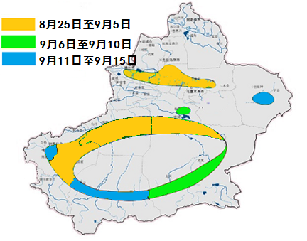 2024年新疆棉花吐絮期预报